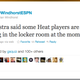 Illustration for article titled One Sentence Tells You All You Need To Know About The Miami Heats State Of Mind